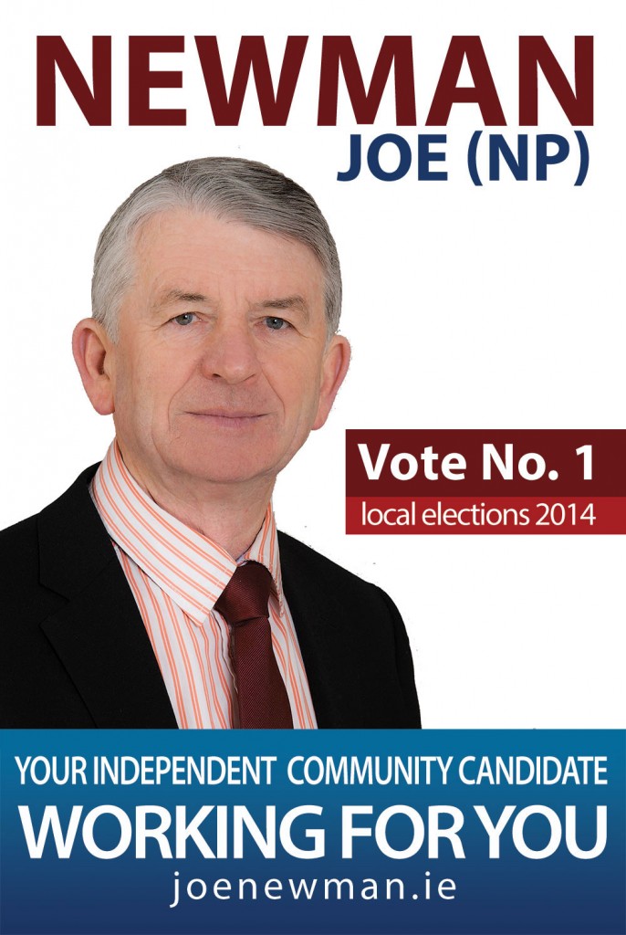 Vote for Joe in 2014 Local Elections